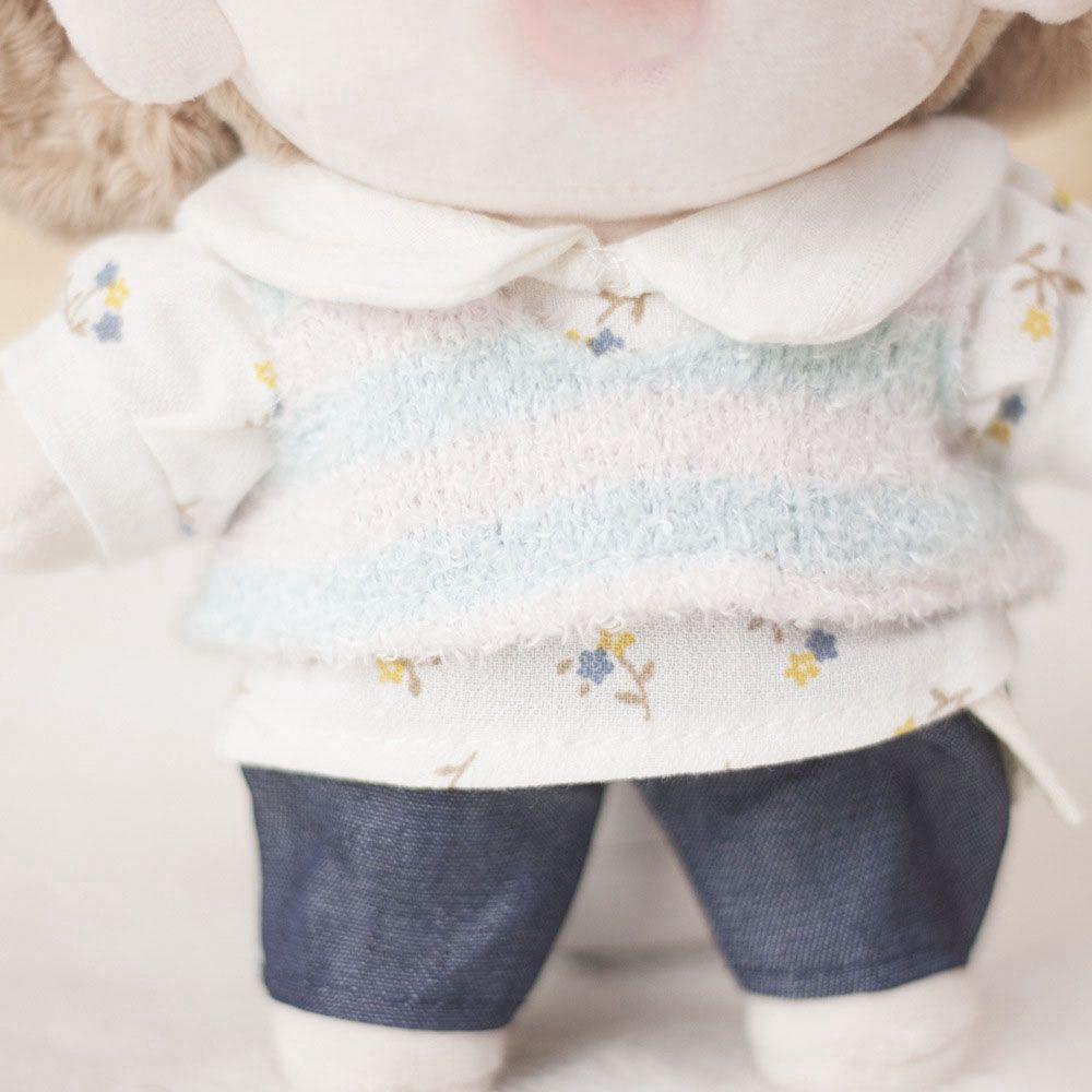 Bộ Phụ Kiện Quần Áo 20cm 4 Kiểu Bằng Vải Cotton Dành Cho Búp Bê
