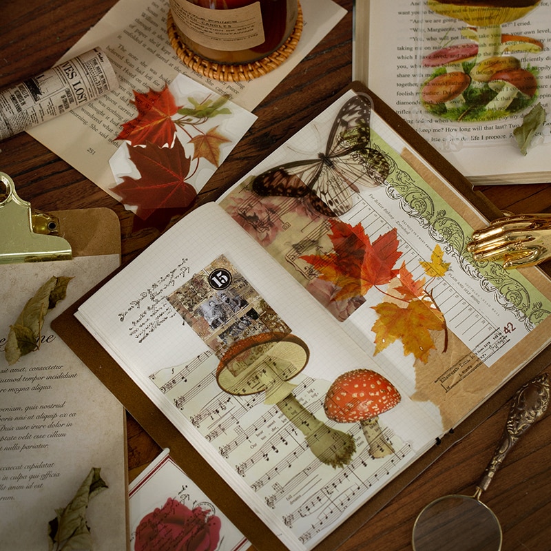 Set 11 miếng dán nhiều mẫu xinh xắn dễ thương trang trí tiện dụng