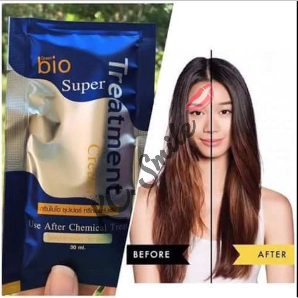Ủ Tóc Bio Super Treatment Cream Xanh Dương, Bio Gold Vàng, Xanh lá, Hồng - Ủ tóc siêu mượt phục tóc hồi hiệu quả