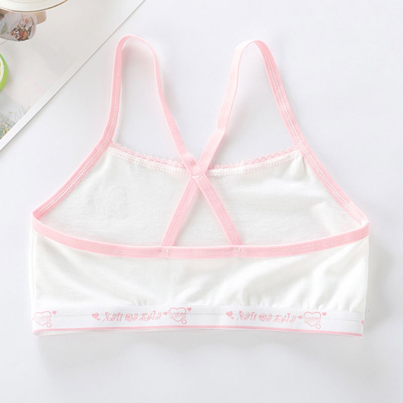 Áo Ngực cotton Không Tay Dành Cho Bé Gái 10 Tuổi / 4-12 Tuổi