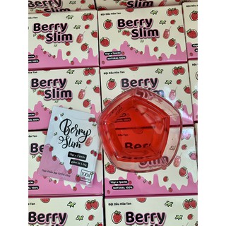 BERRY SLIM – Bột hòa tan dâu giảm cân EMOSLIM