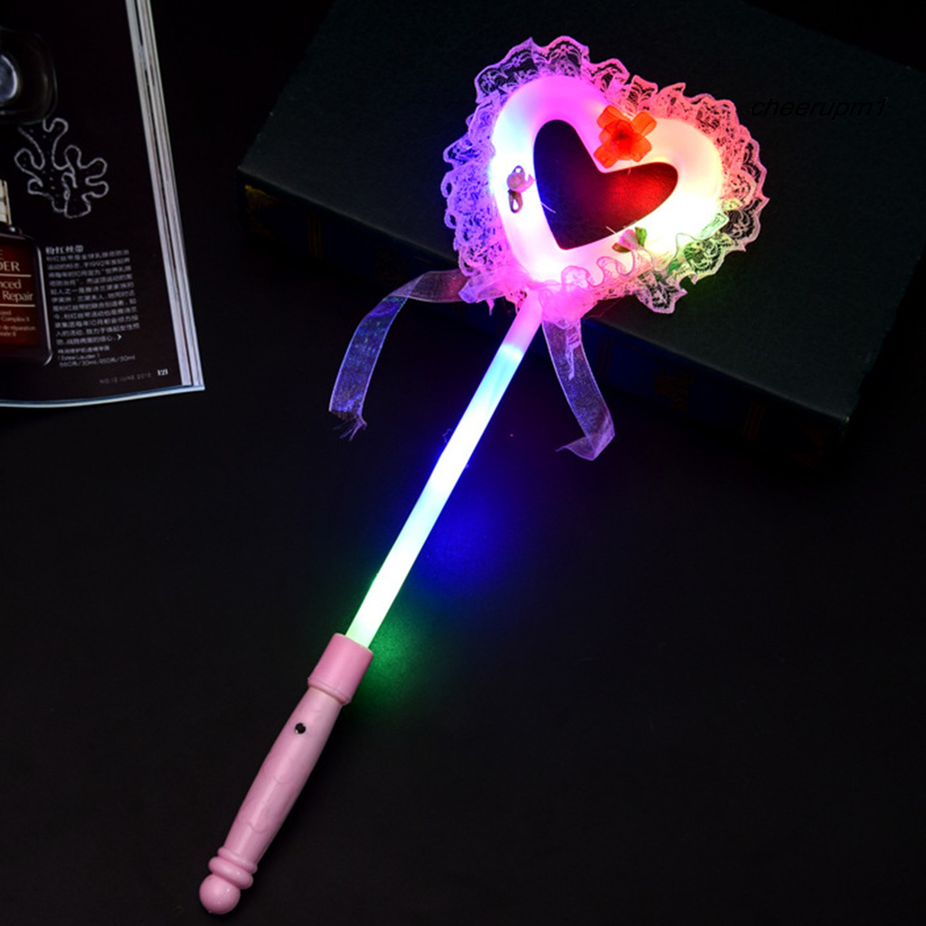Gậy Đồ Chơi Phát Sáng Hình Trái Tim Cho Bé