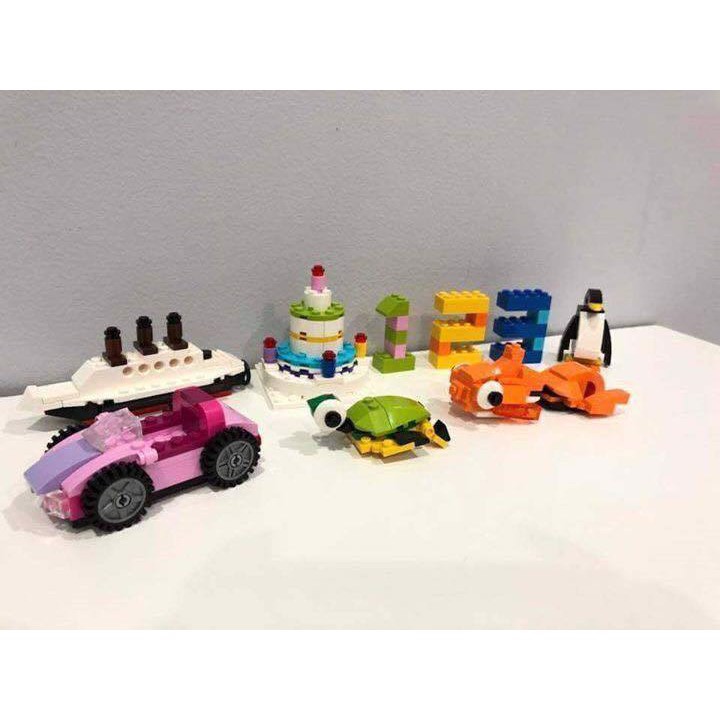 Lego 460 Chi tiết hộp vuông màu xanh