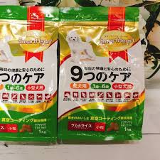 Thức ăn hạt cho chó nhỏ Smartheart Gold - túi 1kg, hạt cho chó nhỏ Poodle, Pug, bắc kinh lai nhật, phốc