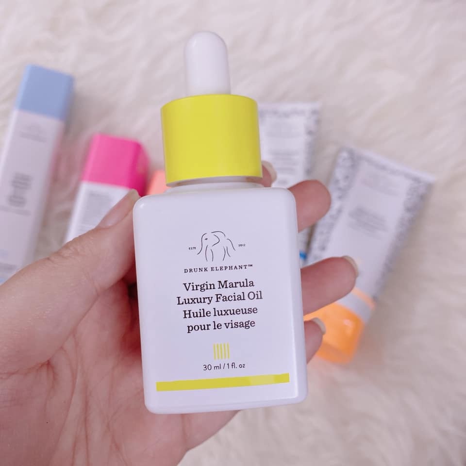 Dầu Dưỡng Sáng Da Drunk Elephant Virgin Marula Luxury Facial Oil