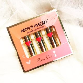 HỘP 03 SON MÔI MISTY MATTE ROSE CAT