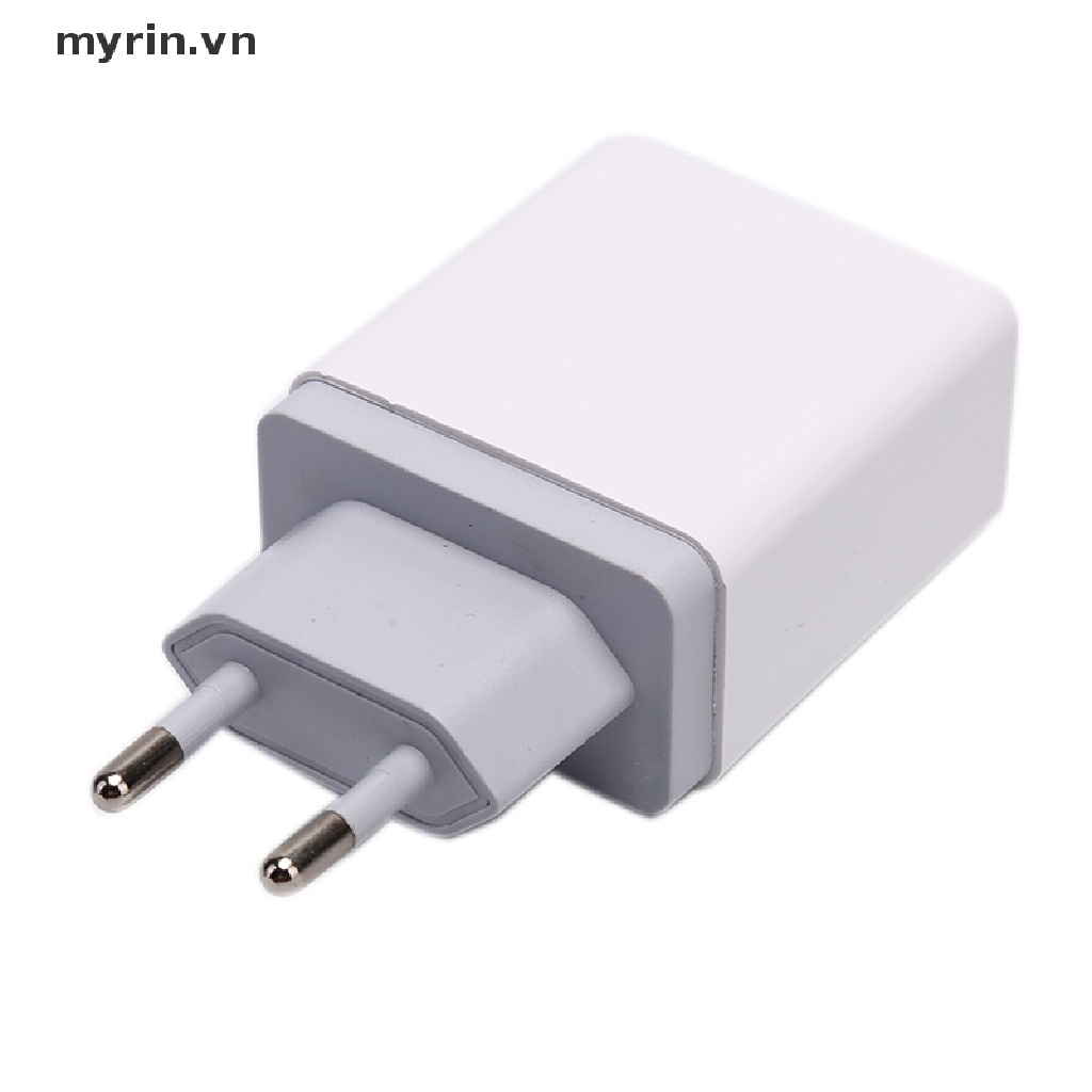 Cốc Sạc Nhanh USB 3.0 18W Phích Cắm US / EU Tiện Dụng