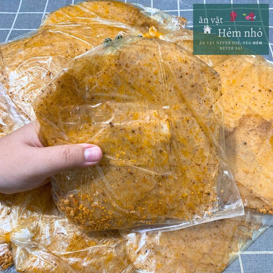 BÁNH TRÁNG MUỐI TỎI NGHỆ SĨ (CHÍNH GỐC)