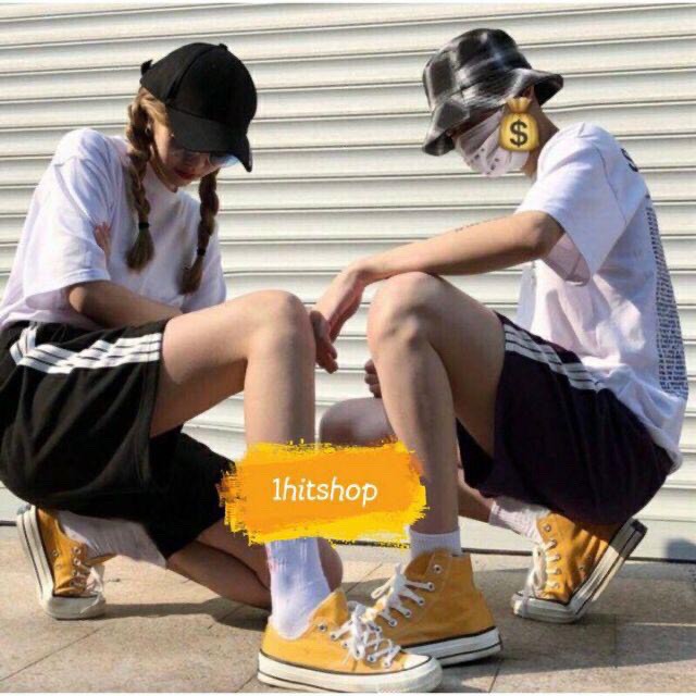 Quần Đùi Short Ba Sọc ( Quần Short Unisex Nữ 269 )