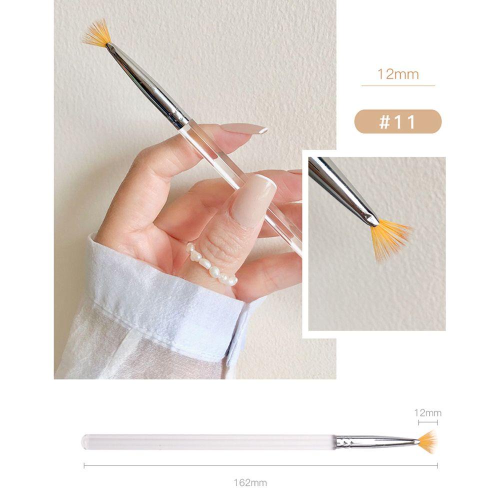 Cọ Vẽ Móng Tay Gel UV Kiểu Pháp Chuyên Nghiệp