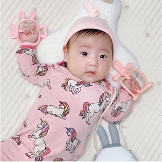 Gặm nướu kèm hộp đựng JemJem Monster Hàn Quốc (inbox check bản case mới/cũ)