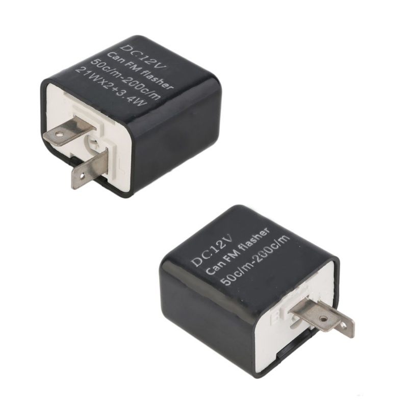 Rơ Le Còi Báo Hiệu Xi Nhan Điện Tử 12V Có Đèn LED Nhấp Nháy Điều Chỉnh Được Dành Cho Xe Mô