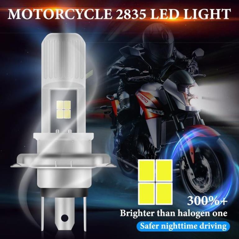 Đèn pha LED Kevanly P15D H4 6000k siêu sáng cao cấp cho xe máy