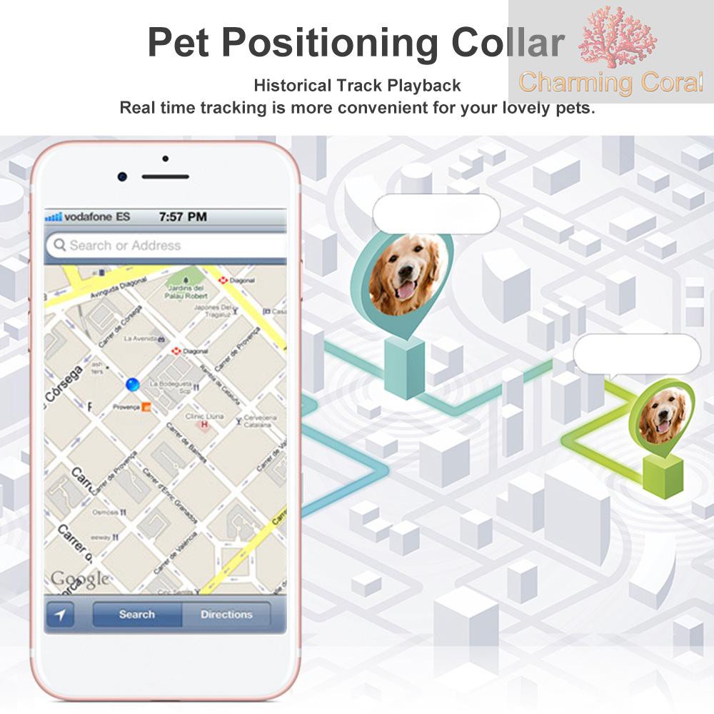 SOS Bộ Thiết Bị Định Vị Gps Ip67 Chuyên Dụng Cho Thú Cưng