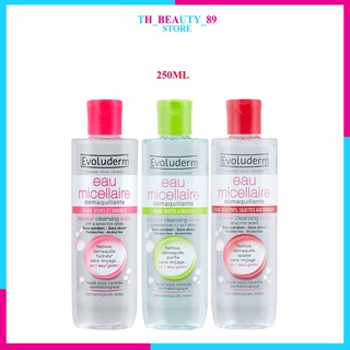 Nước Tẩy Trang Evoluderm Eau Micellaire 250ml