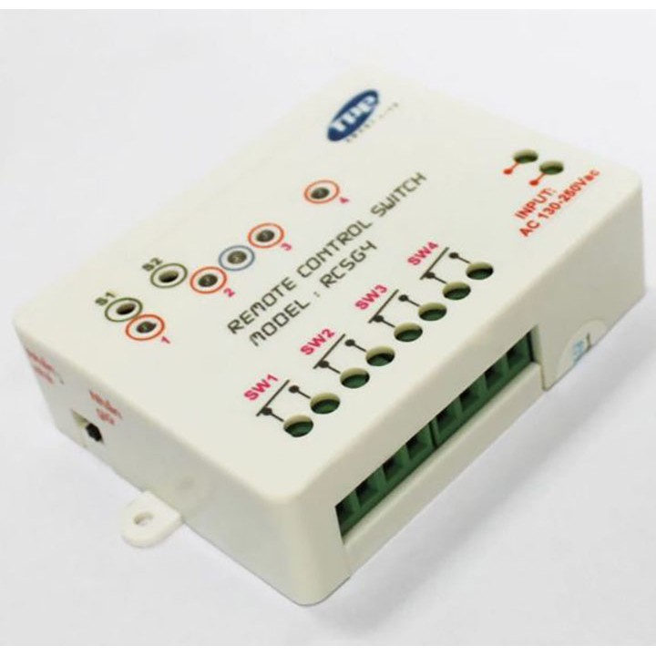 Bộ công tắc điều khiển từ xa 4 kênh và 2 remote 8 nút RC5G4-2R8