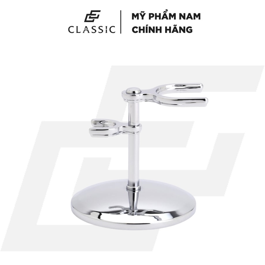 Giá đỡ Edwin Jagger Chrome Razor &amp; Shaving Brush Stand