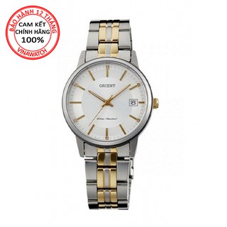 Đồng hồ nữ orient dây kim loại pin fung7002w0