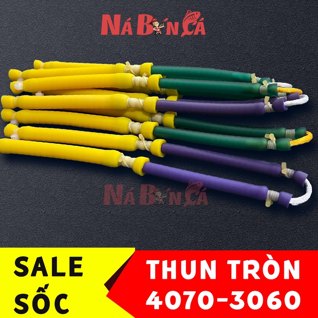 [Deal sốc] Dây thun tròn 4070-3060,thun tròn ná cao su bắn cá, hàng thủ công cao cấp