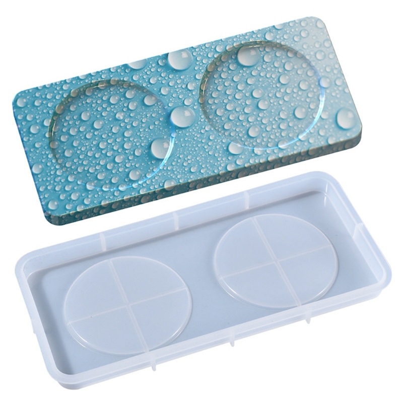 Khuôn Silicone Làm Đế Lót Ly Rượu Vang Bằng Epoxy Resin Diy