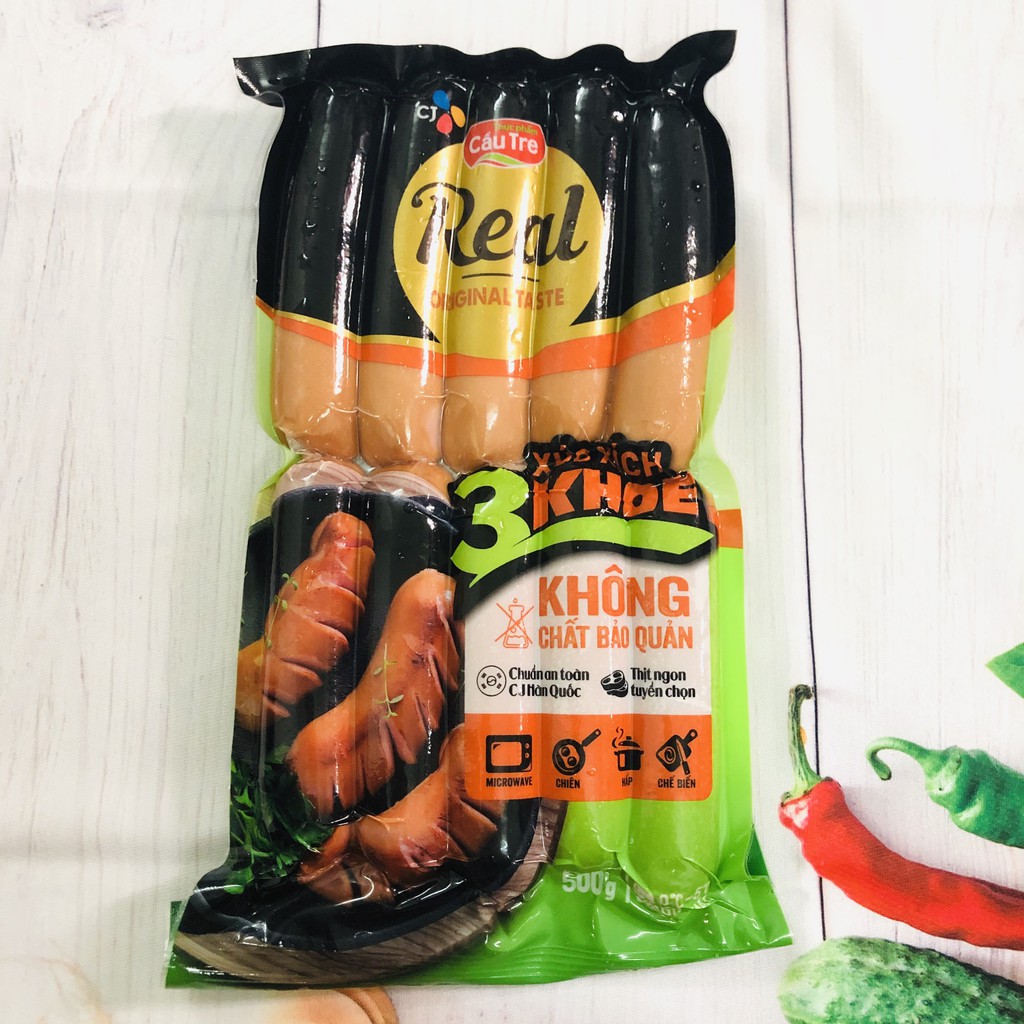 Xúc Xích Ngon gói 10 Cây 500G