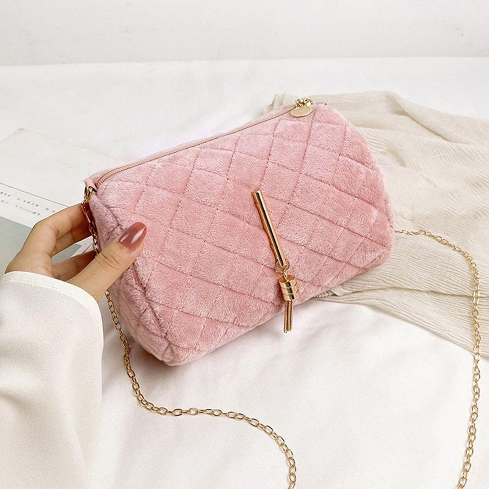 Túi Xách Đeo Vai Bằng Lông Xù Kích Thước Lớn MIHAN1 Dành Cho Nữ