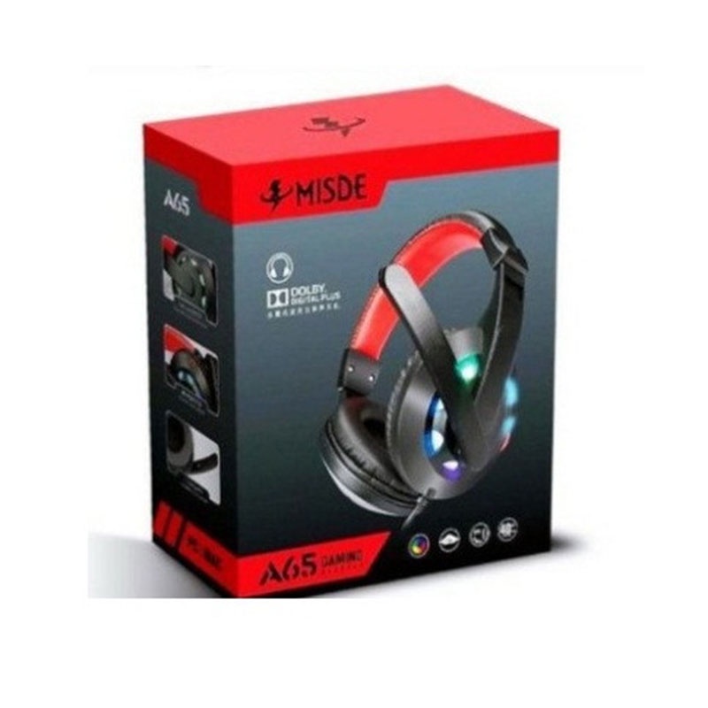 Tai nghe chụp tai chuyên game A65 Led