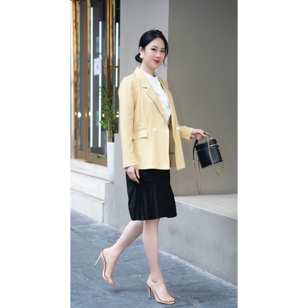 Áo Blazer Nữ, Áo Vest Nữ Công Sở Sang Trọng Chiết Eo Phom Đẹp Kiểu Hàn Quốc 2022 (Guava11) | BigBuy360 - bigbuy360.vn