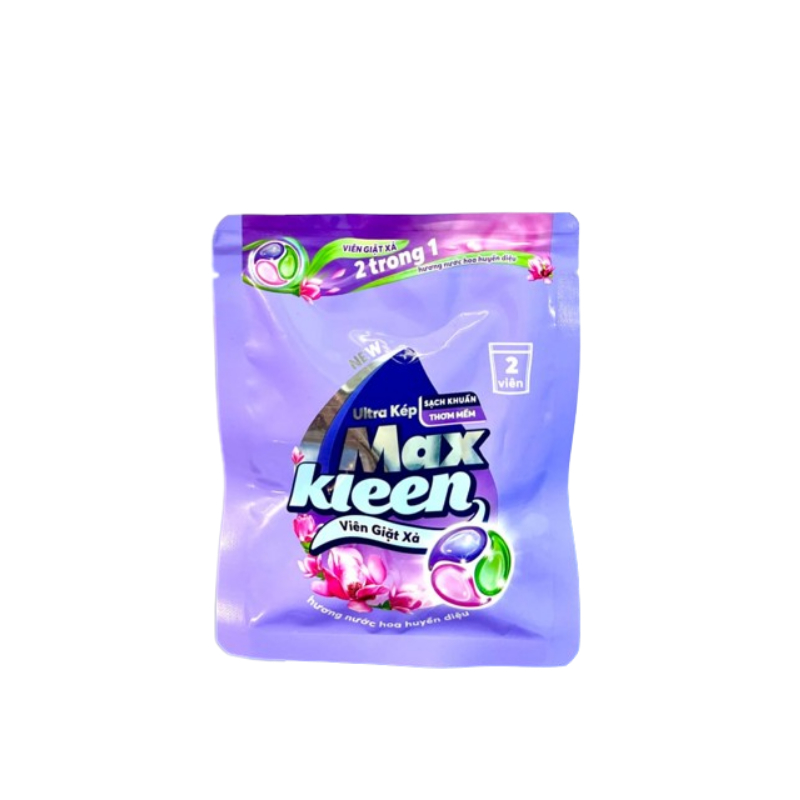 [HC GIFT] Túi Viên Giặt Xả MaxKleen Hương Nước Hoa Huyền Diệu (2 viên/túi)