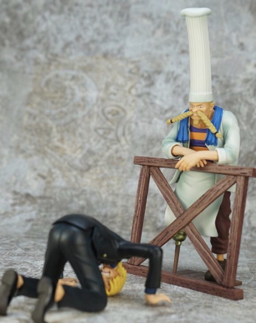 Mô hình thầy trò Zeff - Sạni One piece
