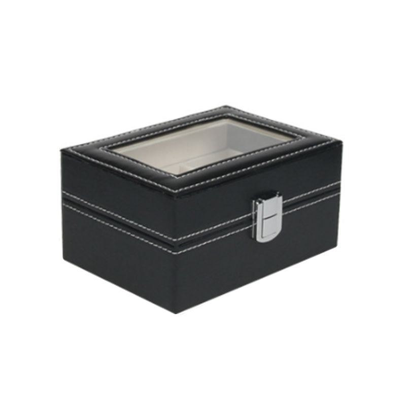 Hộp Đựng Đồng Hồ Dạng Cuộn 3 Ngăn Bằng Da PU Sang Trọng Cho Nam Và Nữ