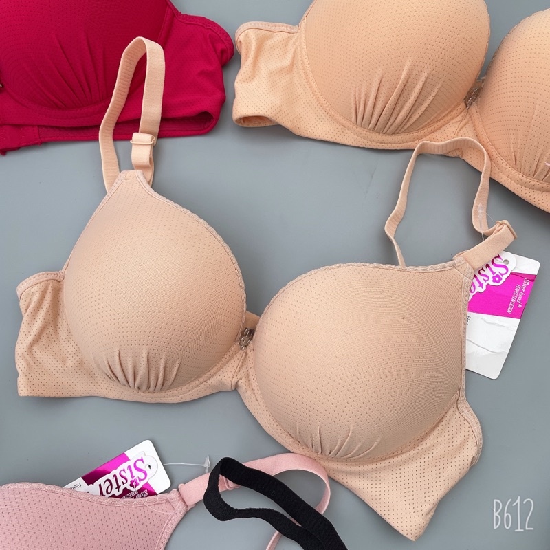 Áo ngực thái sisterhood ko gọng đệm vừa (3cm) nâng ngực 6617