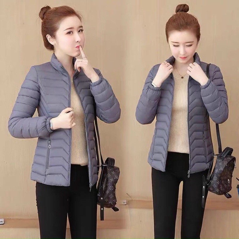 áo khoác phao cổ trụ siêu nhẹ