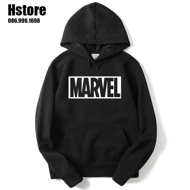"RẺ VÔ ĐỊCH" Áo hôdie nam nữ chữ Marv có bigsize