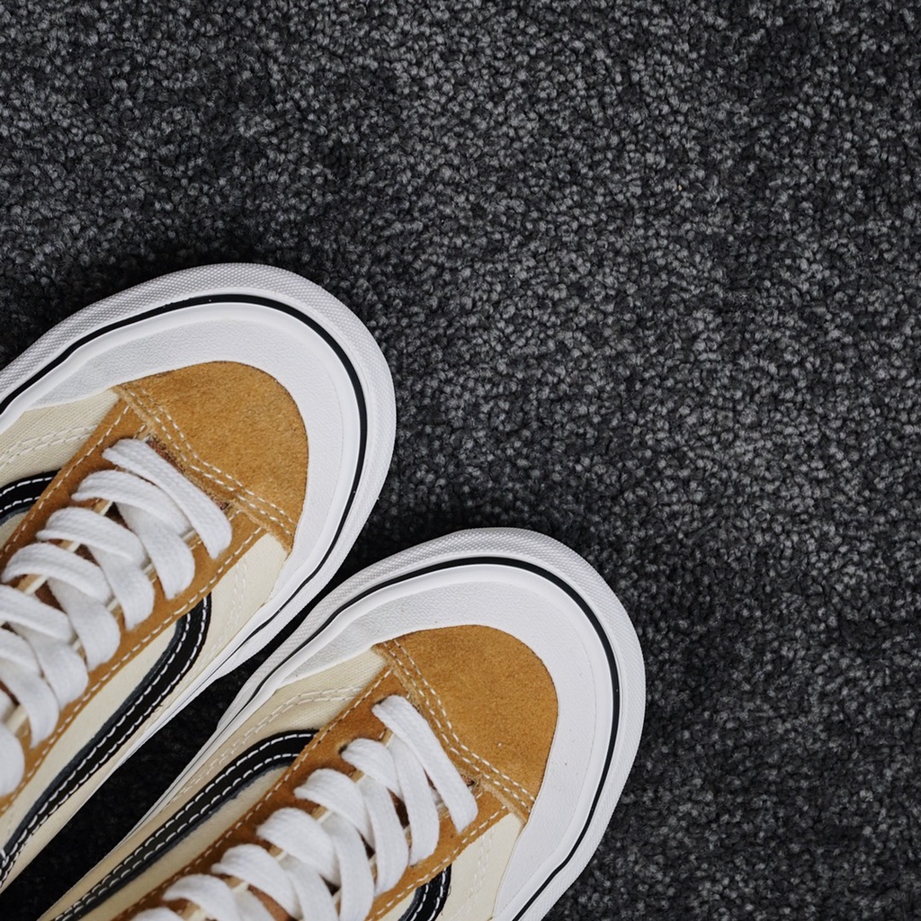 Vans Giày Thể Thao Cổ Thấp Kẻ Sọc Bên Hông Màu Nâu 36 Demon VR3 SF Mã 1848