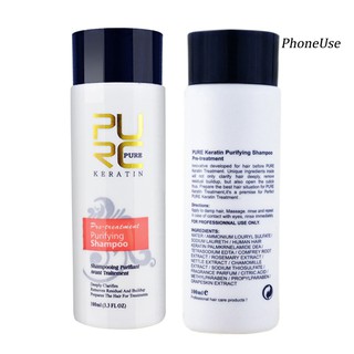 Dầu Gội Đầu PURC Duỗi Tóc Thẳng
