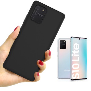 Ốp lưng Samsung Galaxy S10 Lite, Samsung Galaxy A91 silicon dẻo màu đen, Không ố vàng