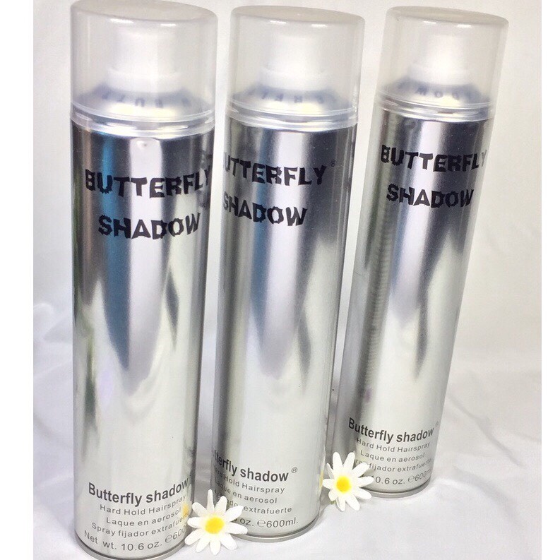 Gôm xịt tóc Butterfly Shadow 320ml giữ nếp,tạo kiểu tóc