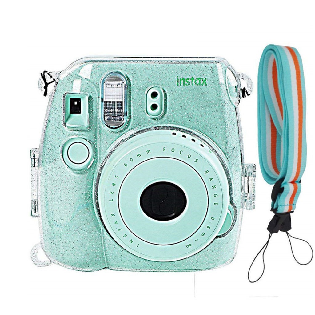 FUJIFILM Túi Đựng Máy Ảnh Fujifilm Fuji Instax Mini 9 8 8 Với Dây Đeo