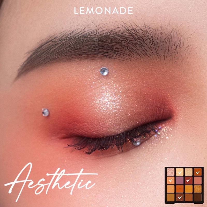 Bảng màu mắt Lemonade Aesthetic