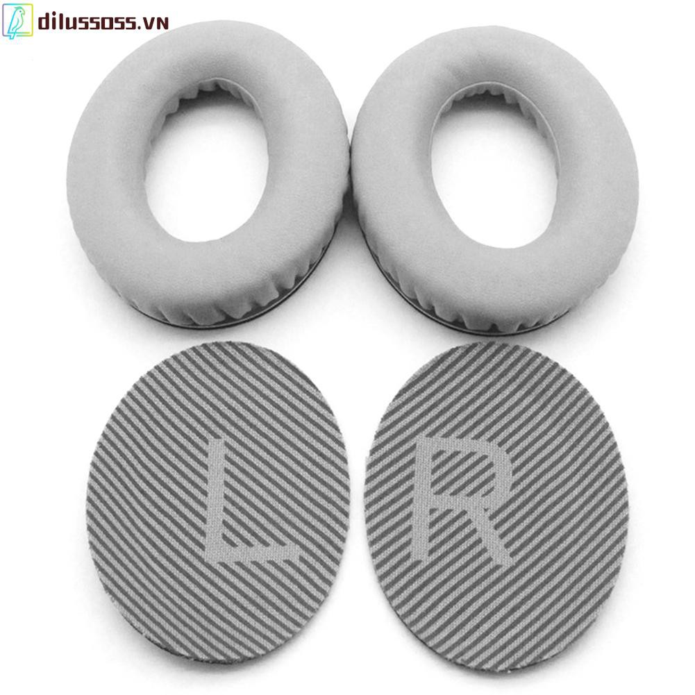 2 Đệm Tai Nghe Bằng Da Thay Thế Cho Tai Nghe Bose Quietcomfort
