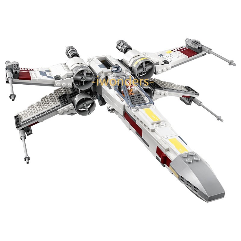 X-wing Starfighter 731PCS khối xếp hình cuộc chiến tranh khối xây dựng khối gạch đồ chơi trẻ em quà tặng 4 Minifigures MOC / 75218