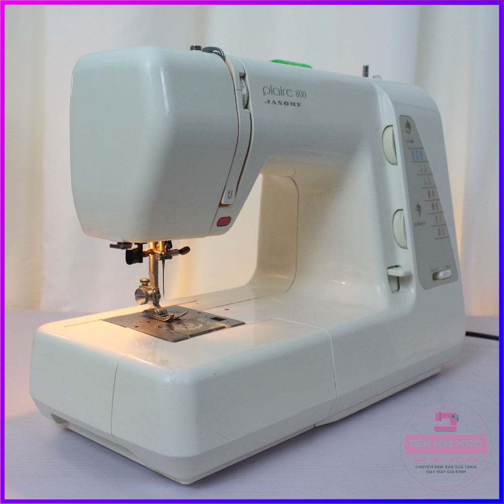 Máy May Mini Gia Đình Janome-Plaire 800 Bền Rẻ Đa Năng Chất Lượng Nhật Bản