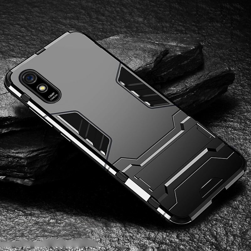 Ốp Lưng XIAOMI REDMI 9A Chống Sốc Iron Man Màu Đen