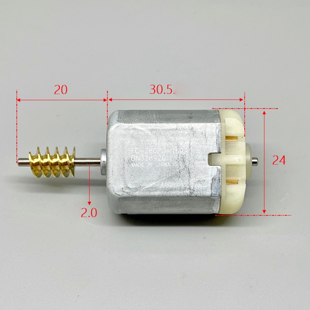 Động Cơ Không Chổi Than Wanbaozhi DC 8V-16V Mini FC-280PD-16240 12V 7900RPM Cho Xe Ô Tô