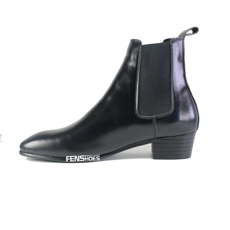 Giày boot tăng cao 10cm da bò 100% bảo hành 12 tháng