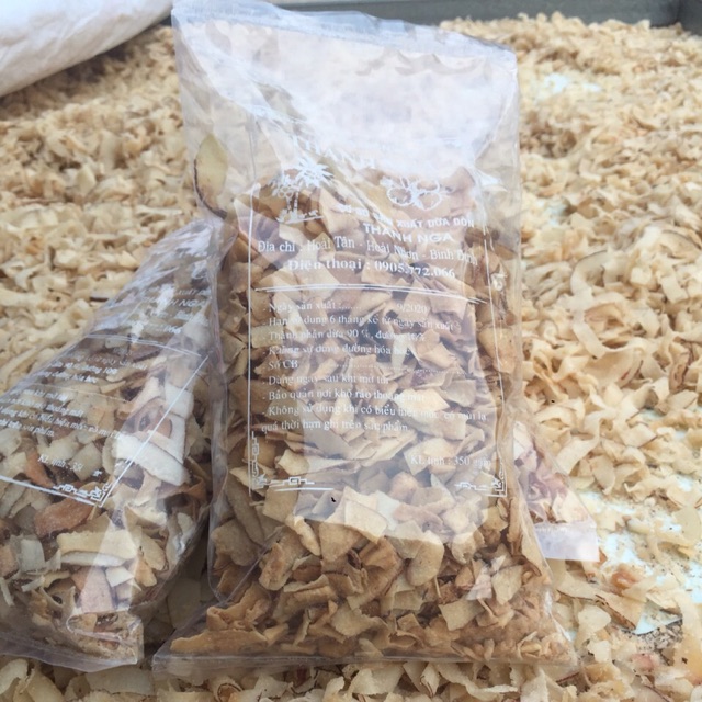 Dừa sấy giòn 300g, 500g