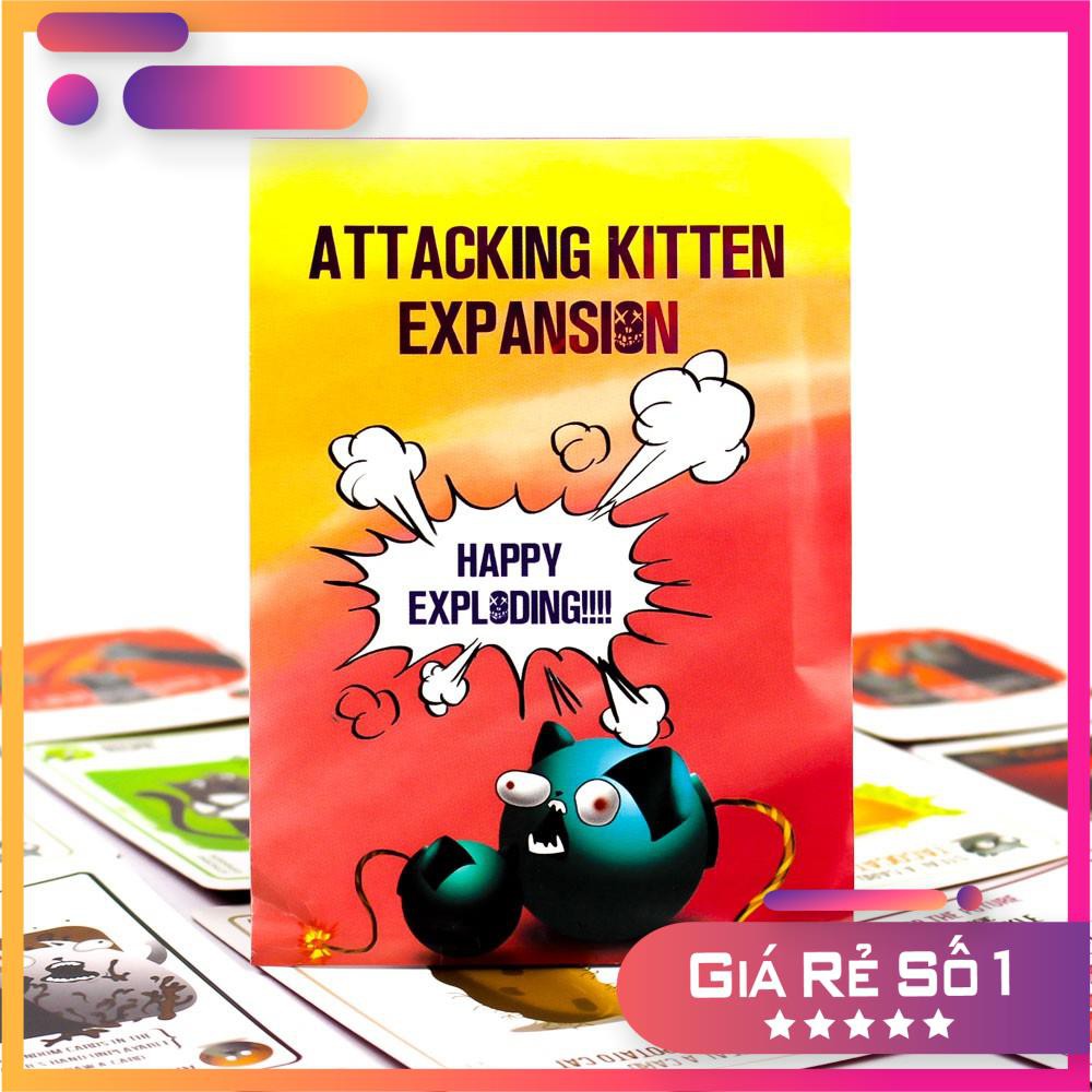 Sale lớn:  Mèo Nổ Mở Rộng Attacking Kittens - Exploding Kittens Số 2