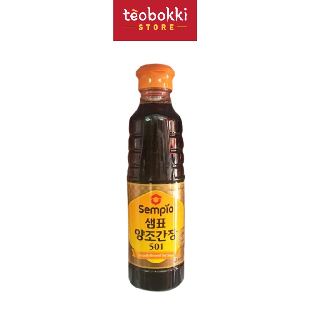 Nước tương làm ghẹ ngâm tương Sempio 501 chai 500ml