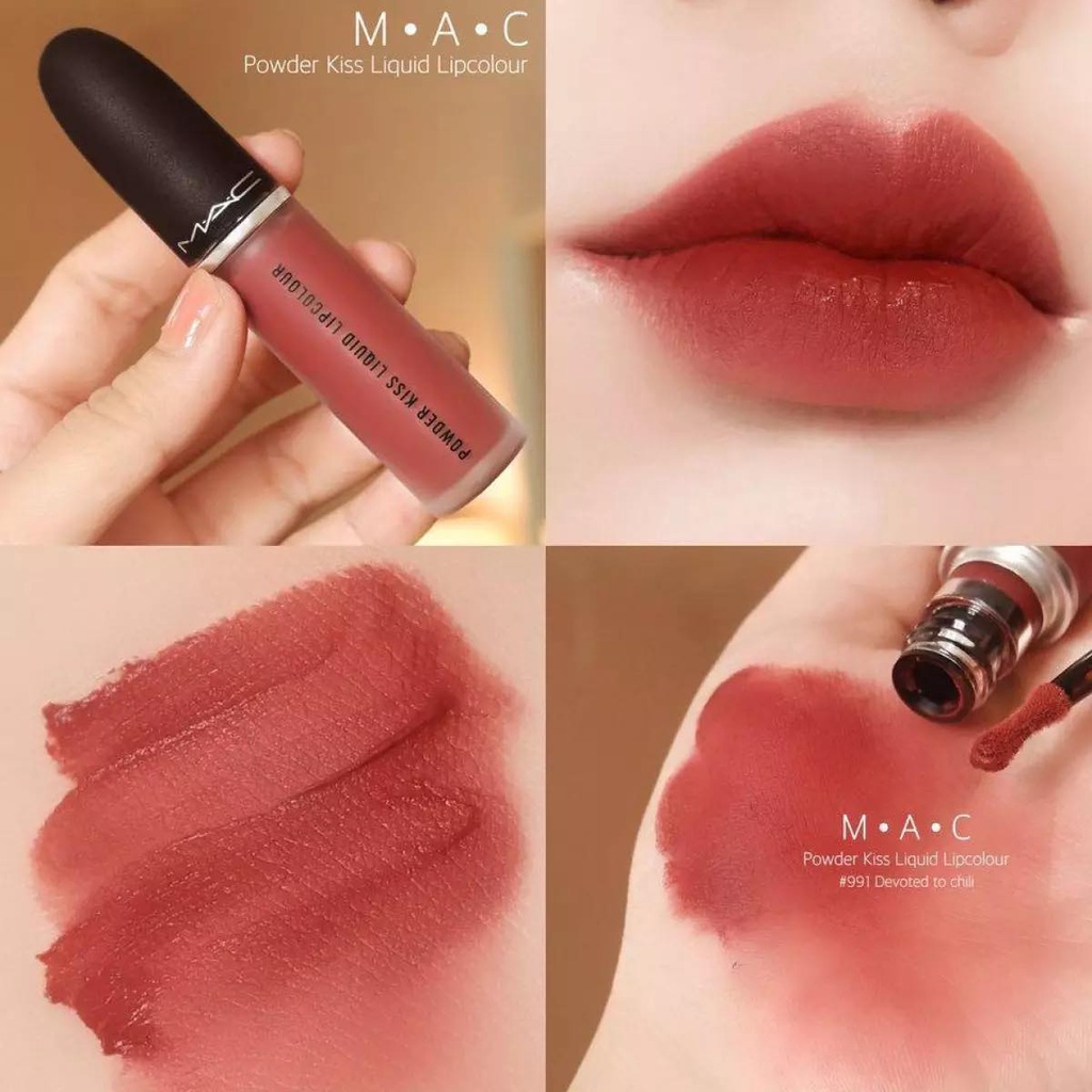 SON KEM M.A.C Powder Kiss Liquid Lipcolour